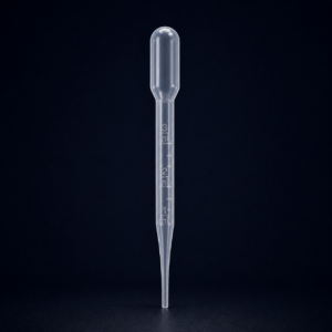 3ml plastic transfer pipette for laboratory liquid handling